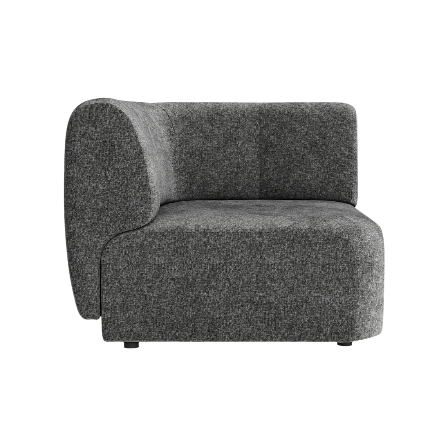 Plum Chaise Corner Module - City Grey