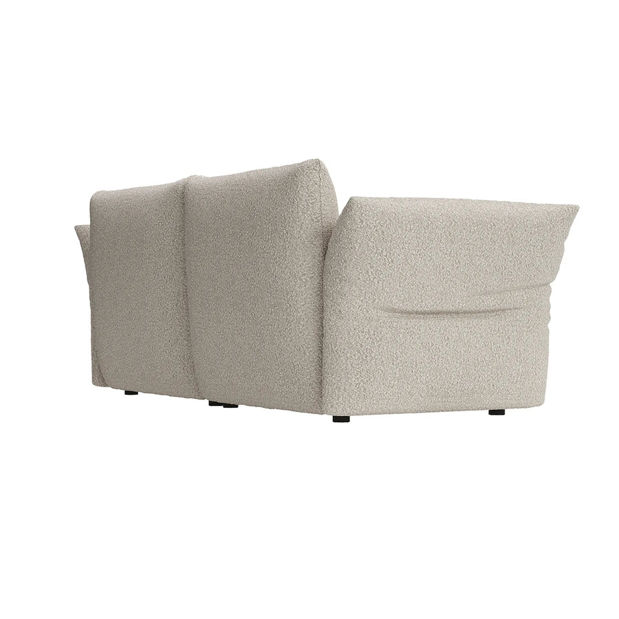 Puff 3 Seater Sofa - Maya Cream Boucle