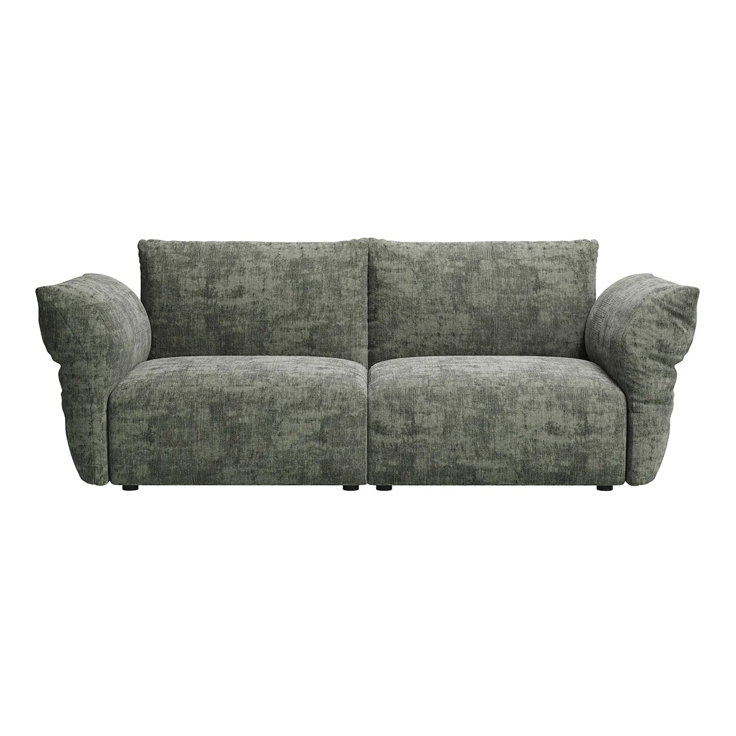 PUFF 3 seater fabric sofa By grado design