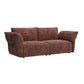 Puff 3 Seater Sofa - Solo Auburn