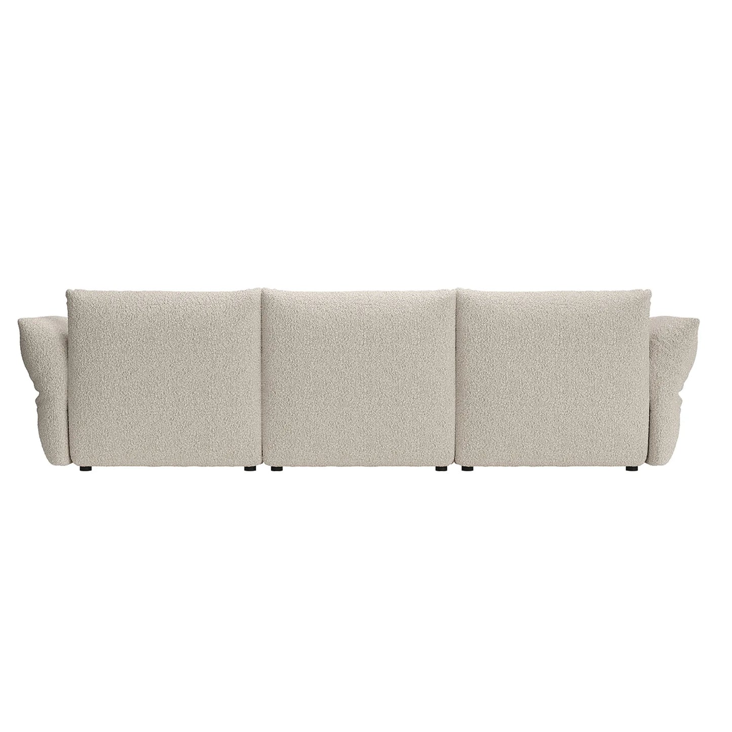 Puff 4 Seater Sofa - Maya Cream Boucle