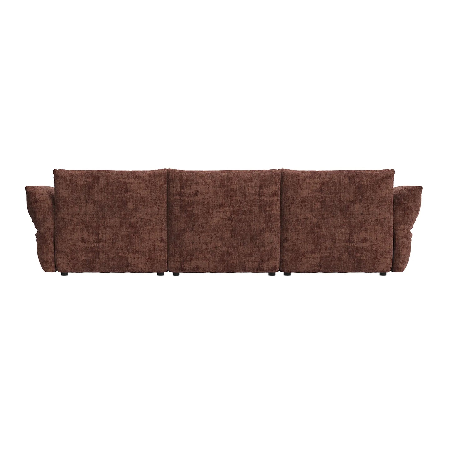 Puff 4 Seater Sofa - Solo Auburn