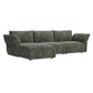 Puff Left Hand Chaise Sofa - Solo Fern