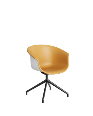 Queen Dining Chair With 4 Way Leg - Pu / White / Black