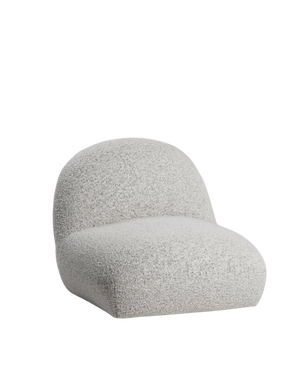 Tangyuan Lounge Chair - Maya Grey Boucle