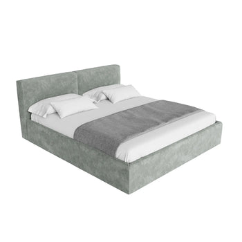 Toast Queen Bed Decent Grey