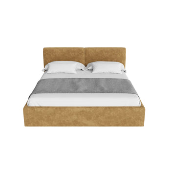 Toast Queen Bed Decent Mustard