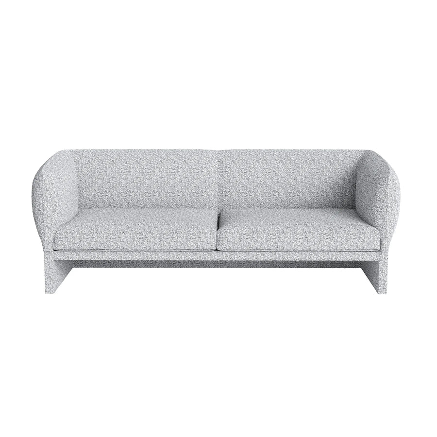 Tulip 3 Seater Sofa - Maya Grey Boucle