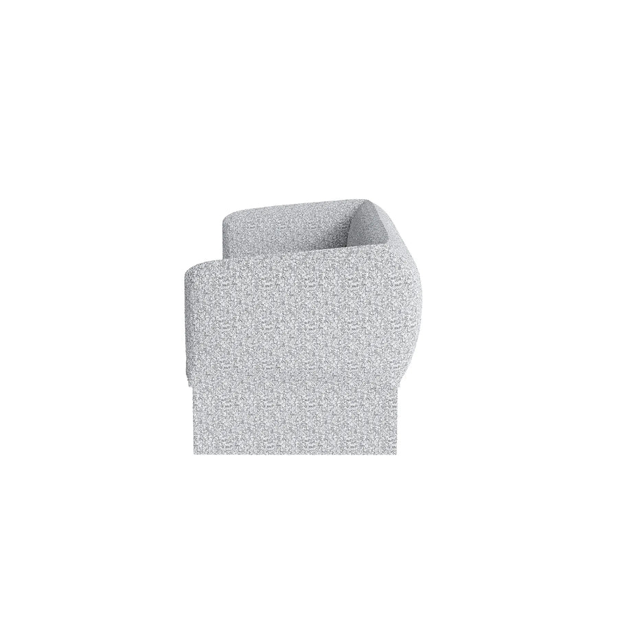 Tulip 3 Seater Sofa - Maya Grey Boucle
