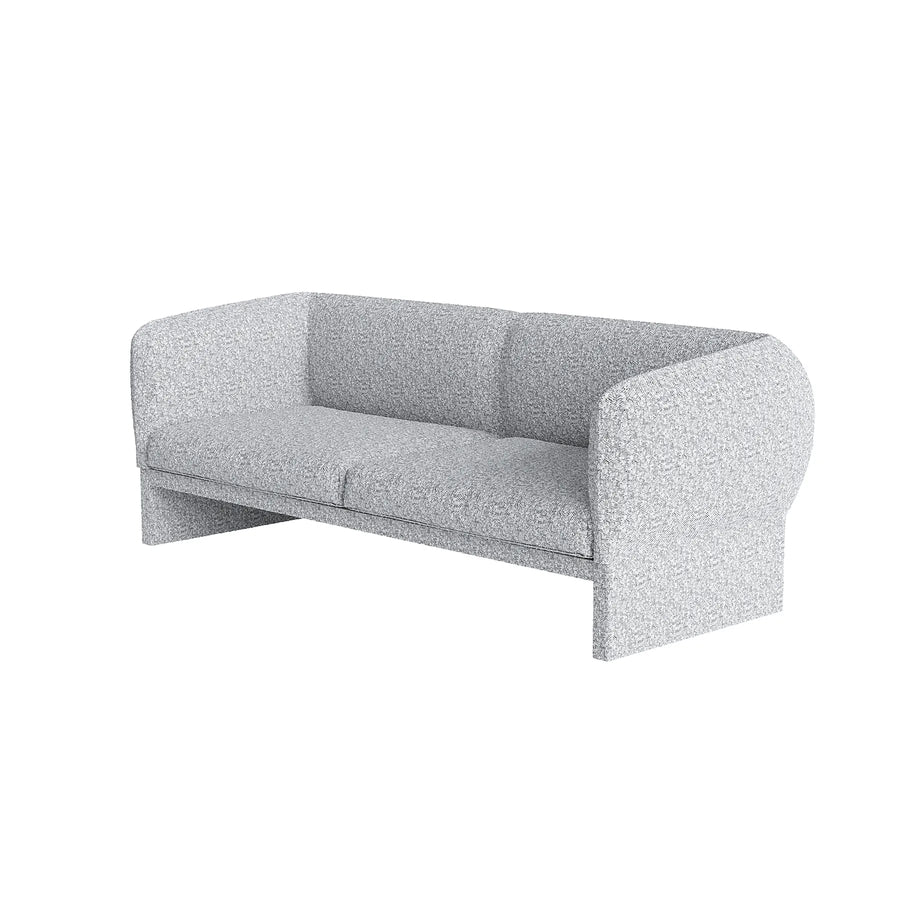 Tulip 3 Seater Sofa - Maya Grey Boucle