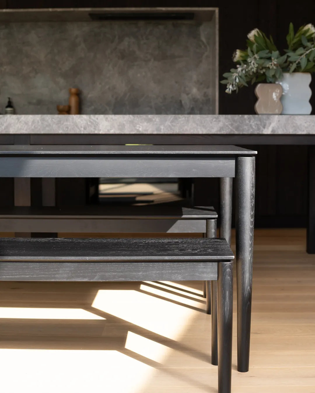 Gather Dining Bench 160cm - Black