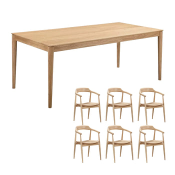 Gather Dining Package - 200cm / Oak