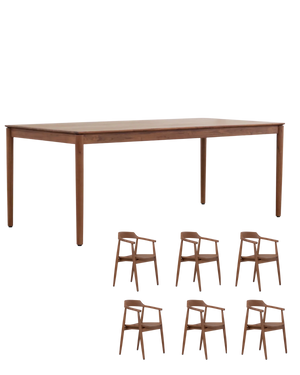 Gather Dining Package - 200cm / Teak