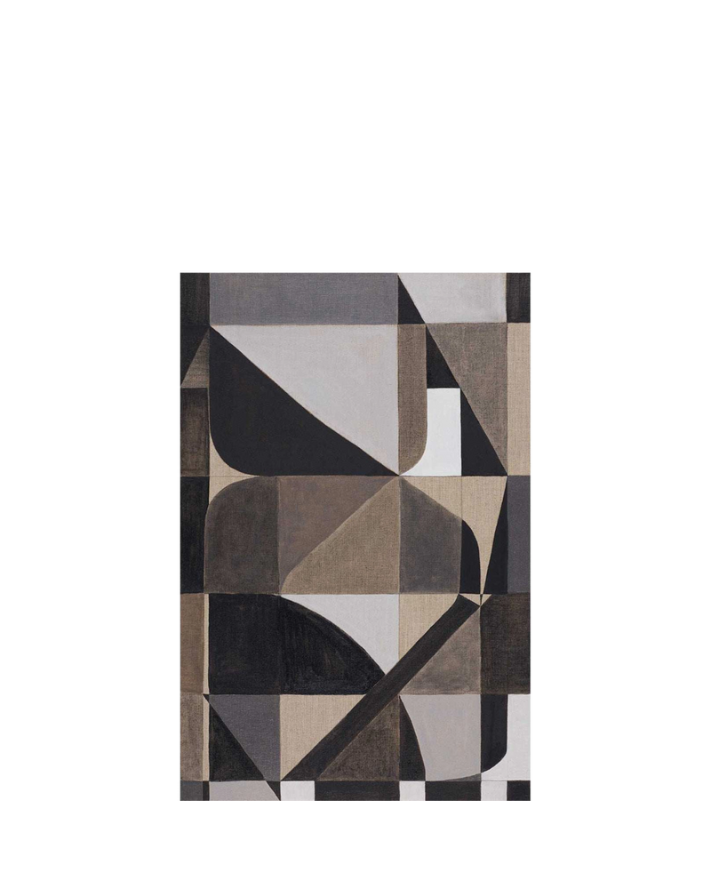 Graphite Arch Canvas Print 120cm x 80cm