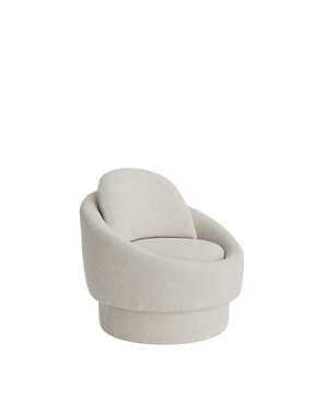 Halo Swivel Armchair - Tate Biscotti