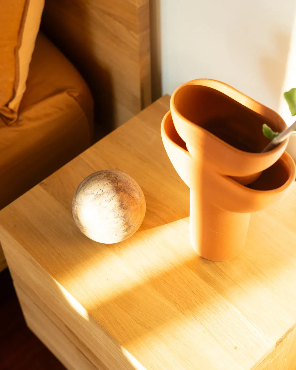 Harmony Bedside Table - Oak