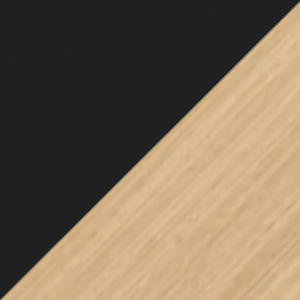 Radial Stool 65cm - Oak/Black