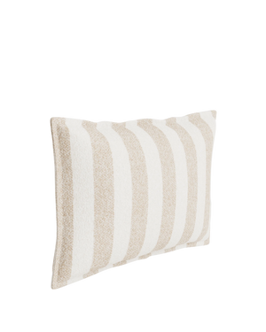 Hem Cushion 40cm x 60cm - Marnie Stripe Sand