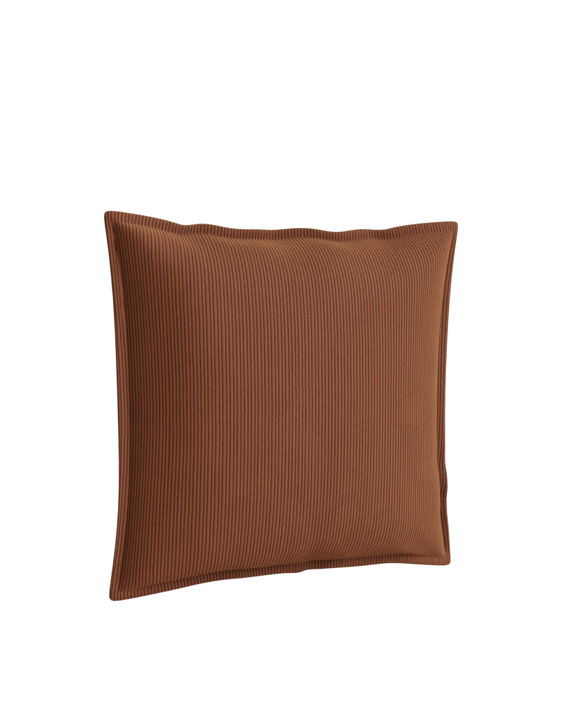 Hem Cushion 55cm x 55cm - Corduroy Cocoa