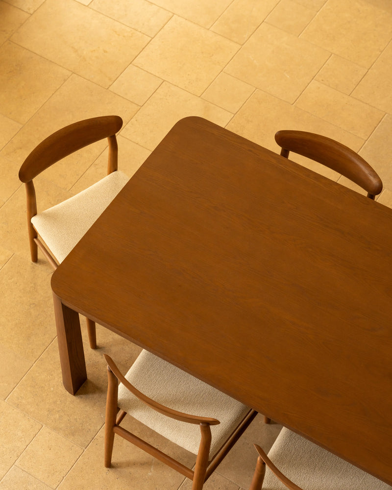 Quart Deep Oak Dining Package - 300cm / Biscotti