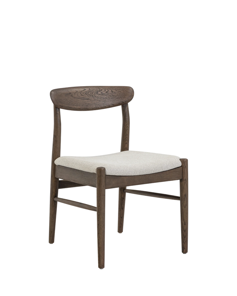 Henri Dining Chair - Earthen Oak / Tate Biscotti