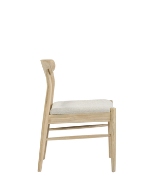 Henri Dining Chair - Oak / Tate Biscotti
