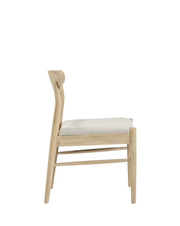 Henri Dining Chair - Oak / Tate Biscotti