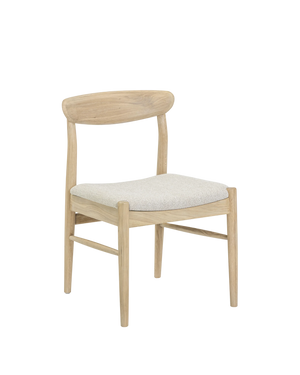 Henri Dining Chair - Oak / Tate Biscotti
