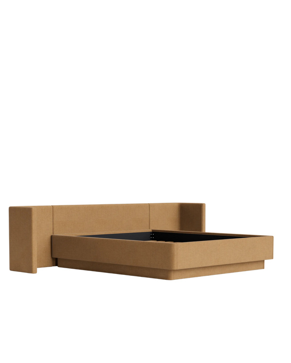 Hiatus King Bed - Fossil Fawn