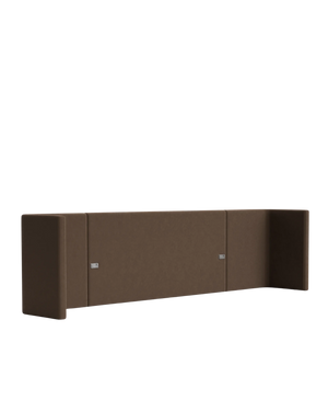 Hiatus King Bed Head - Eden Java