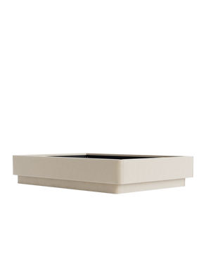 Hiatus Queen Bed Base - Eden Ecru