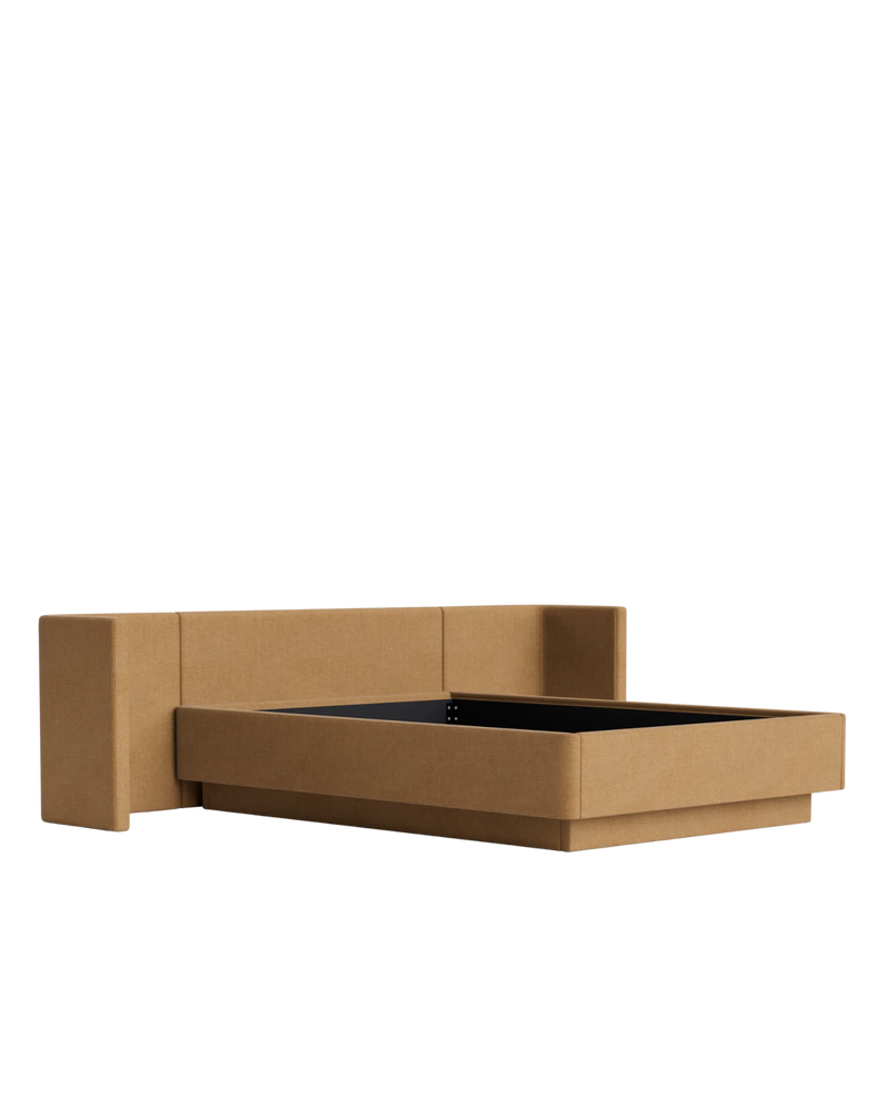 Hiatus Queen Bed - Fossil Fawn