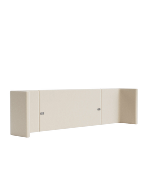 Hiatus Queen Bed Head - Eden Ecru