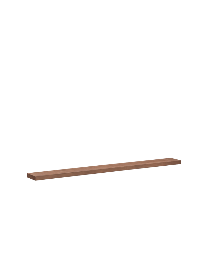 Hold Wall Shelf 210cm - Deep Oak