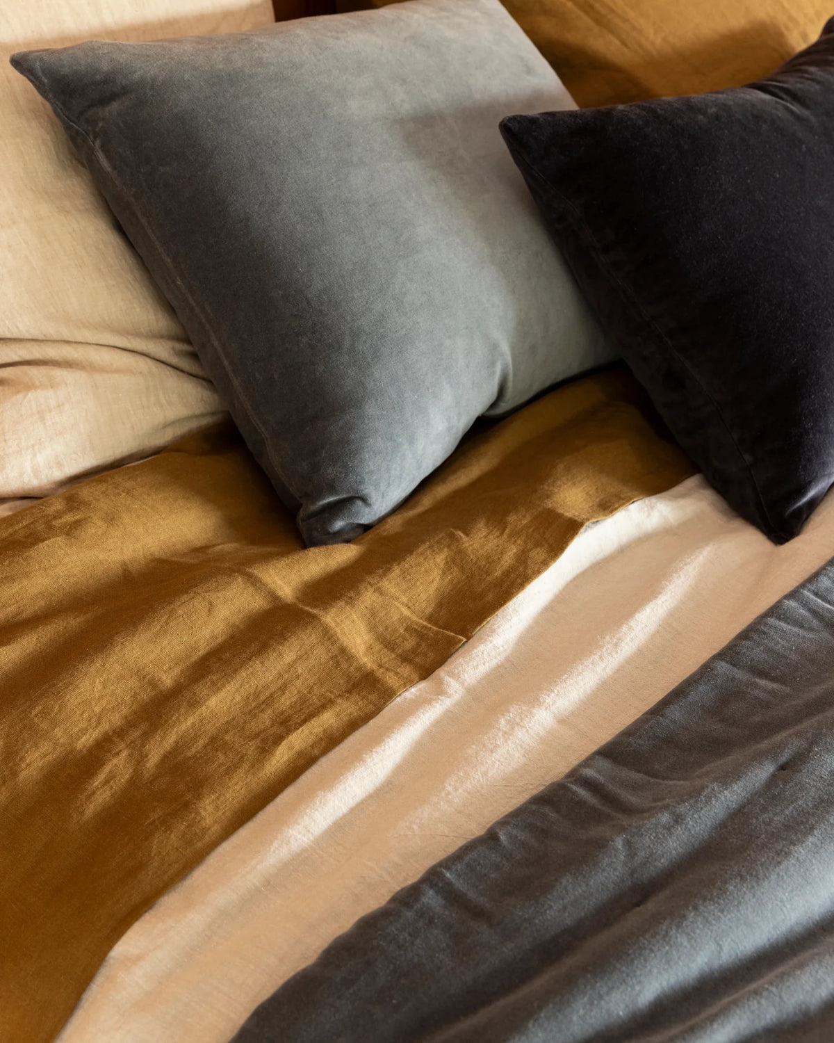 Velvet Cushion - Cod