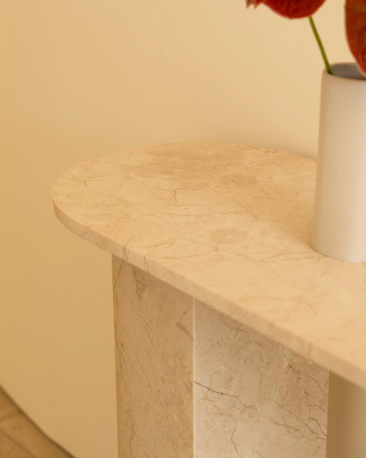 Idle Console Table 140cm - Desert Rose Marble