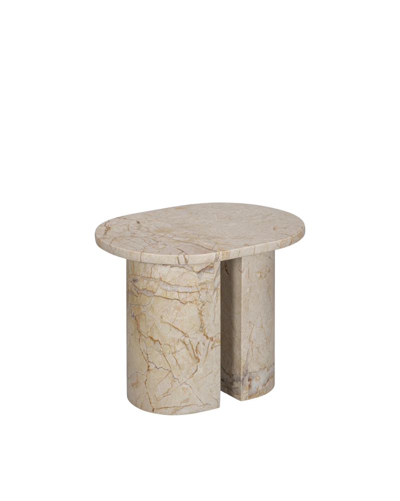 Idle Side Table - Desert Rose Marble