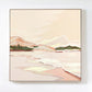 Glimmers Canvas Print 100cm x 100cm Oak Frame