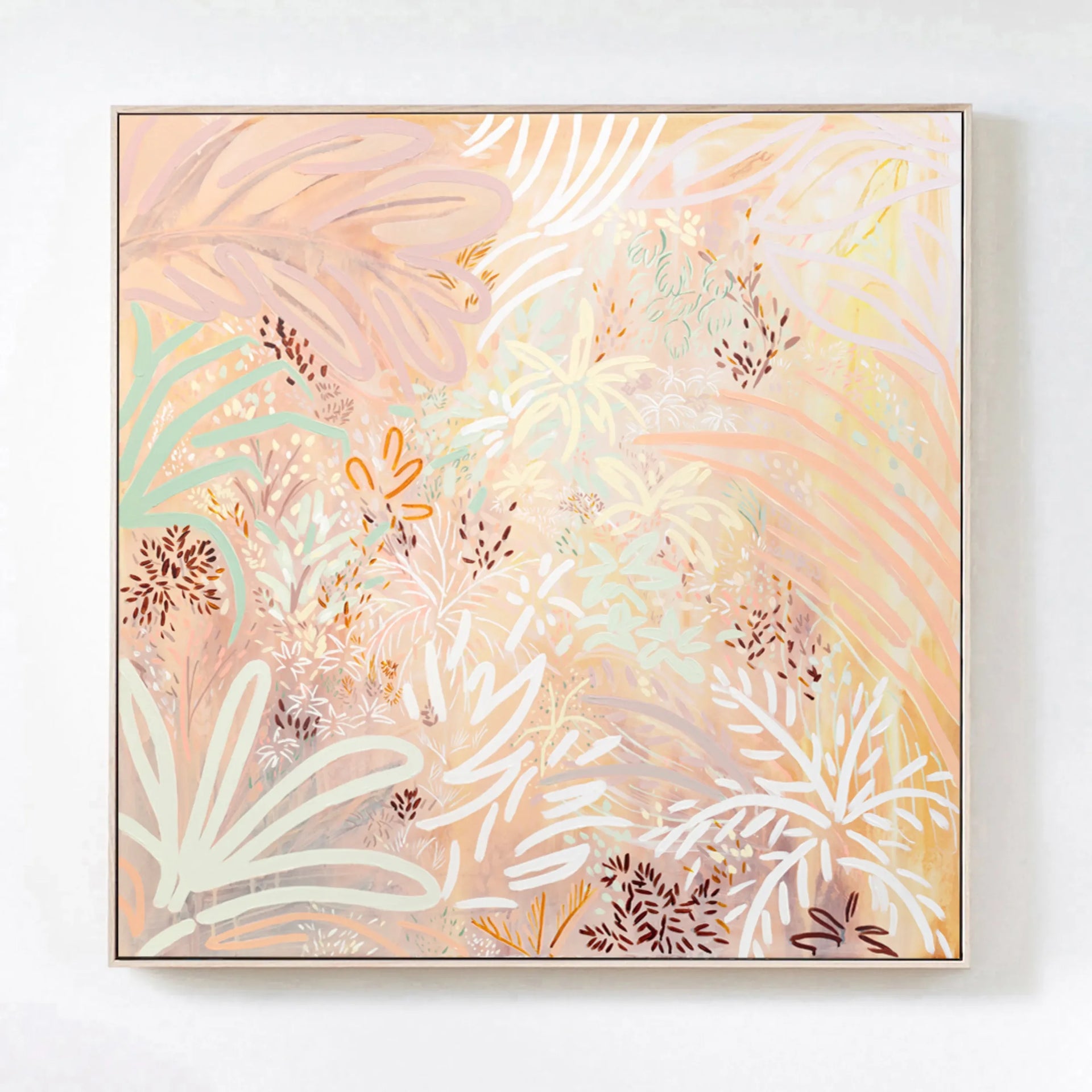 Held Canvas Print 30cm x 30cm