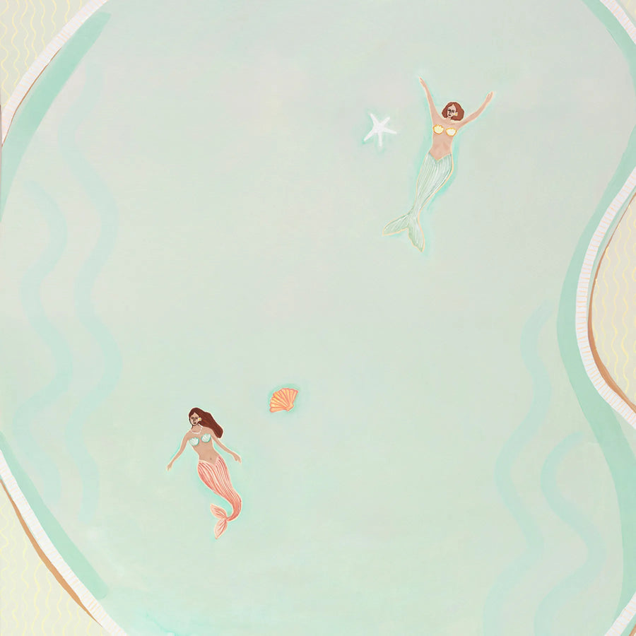 I Dreamed We Were Mermaids Canvas Print 117cm x 140cm