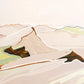 Tread Gently Canvas Print 120cm x 84cm White Frame