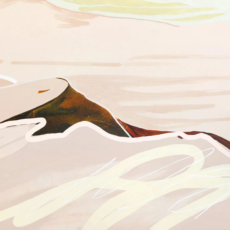 Tread Gently Canvas Print 120cm x 84cm