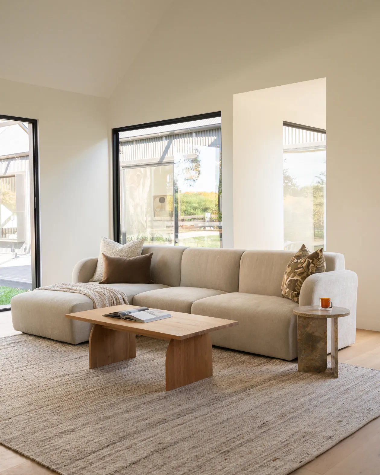 Jam Right Chaise Module - Silex Shoreline