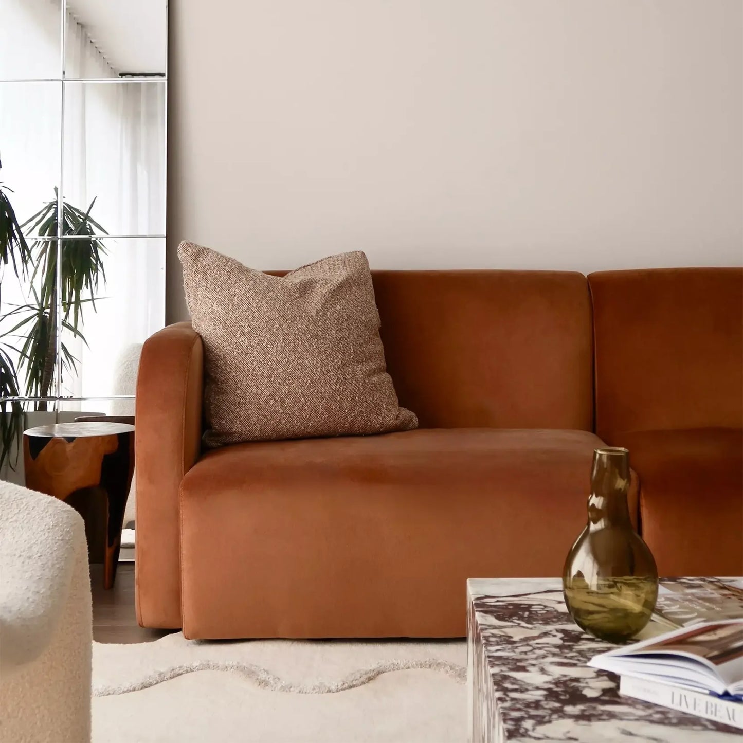Jam 4.5 Seater Sofa - Opal Ochre
