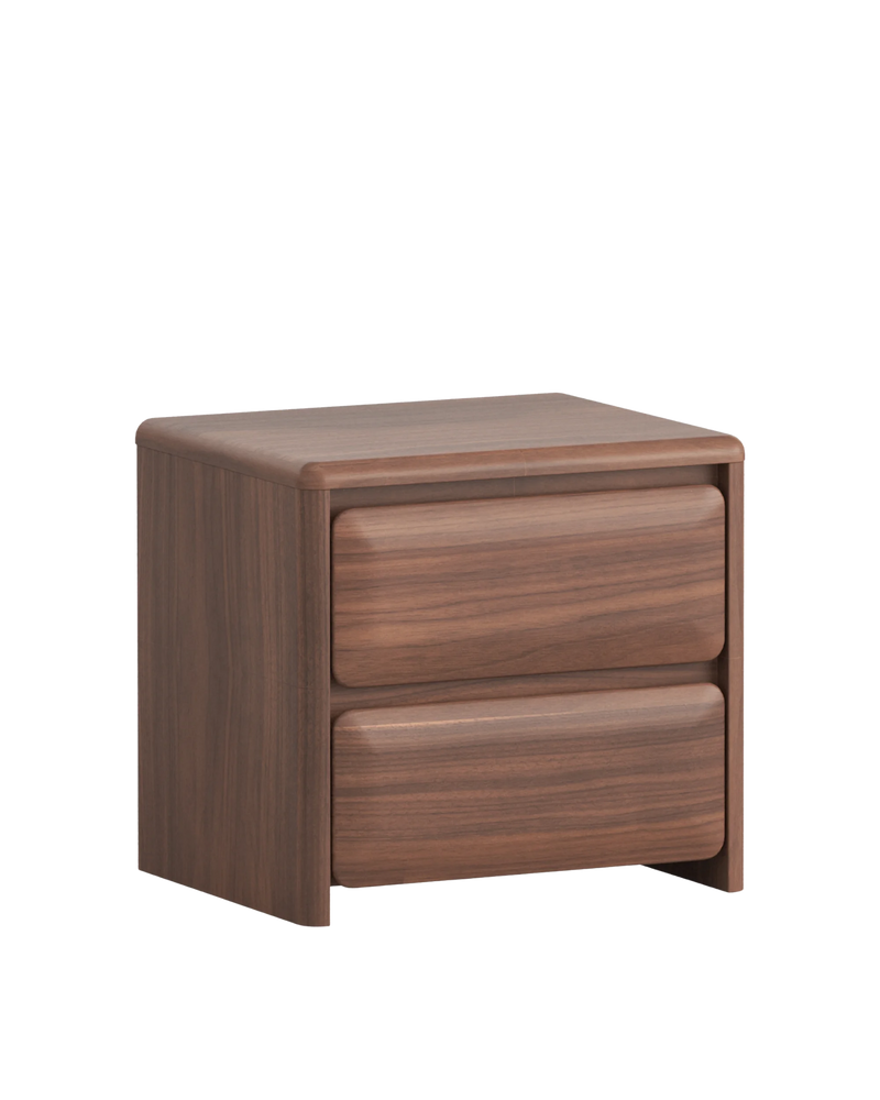 Juno Bedside Table - Walnut