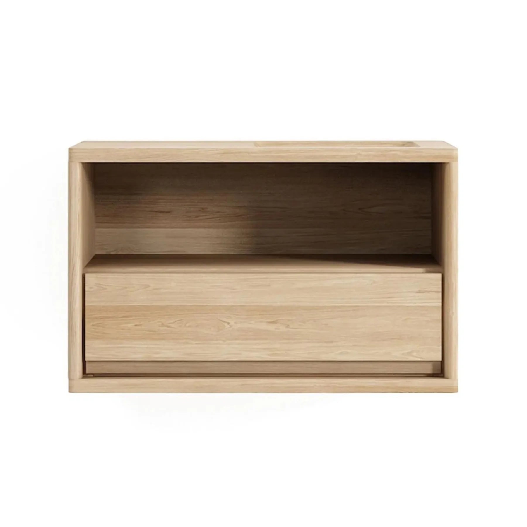 Circa Hanging Bedside Table Left - Oak