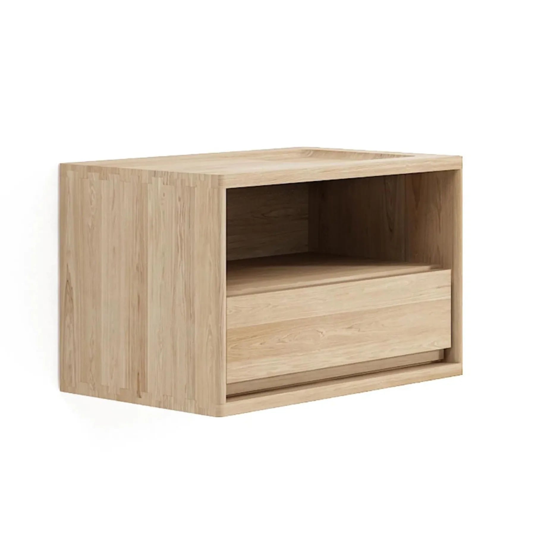 Circa Hanging Bedside Table Left - Oak