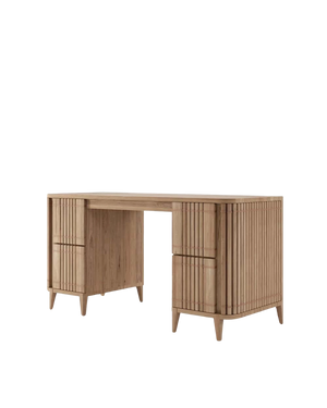 Koppar Desk - Patina Oak