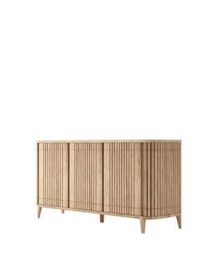 Koppar Large Sideboard with 3 Doors - Patina Oak