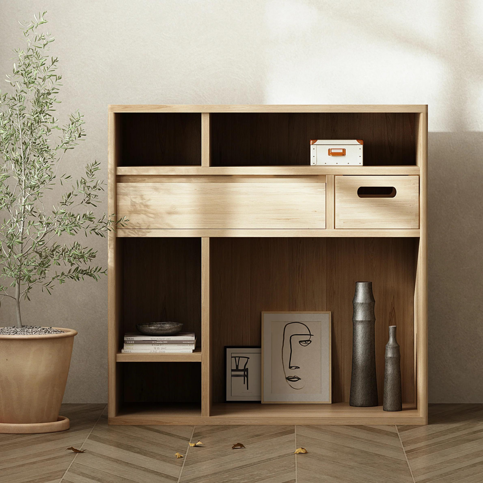 Circa Cupboard Combo Type 1 - Oak